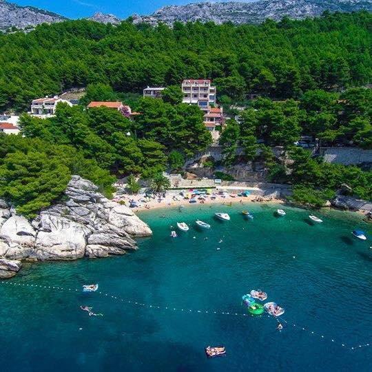 Villa Dalmatia Apartments Brela Exterior foto